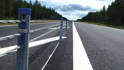 rope and post barrier